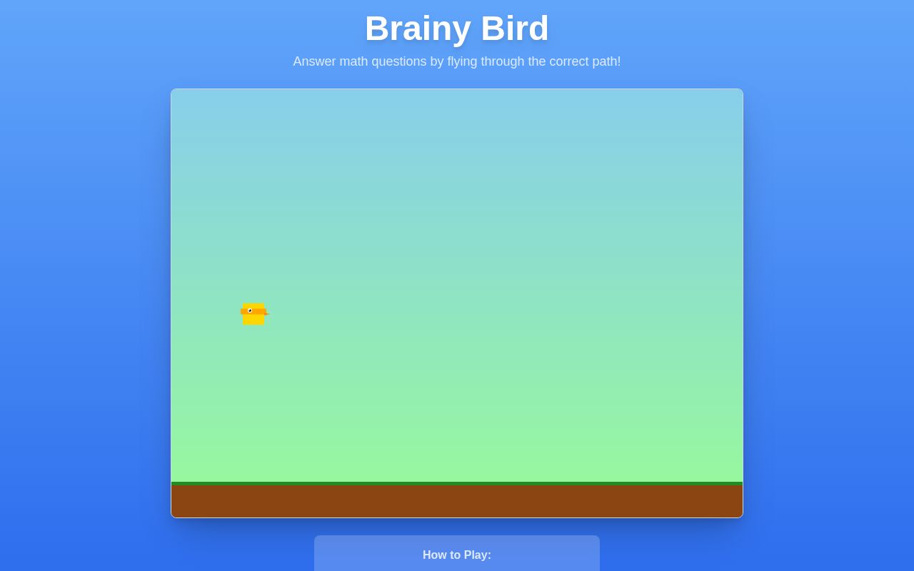 Preview of Brainy Bird