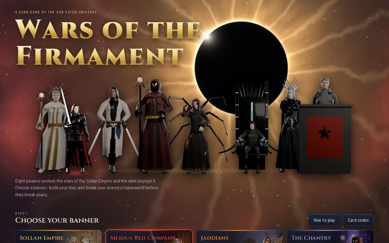 Preview of Sun Eater Wars Of The Firmament