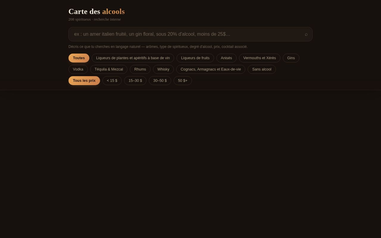 Preview of Monarque Alcool