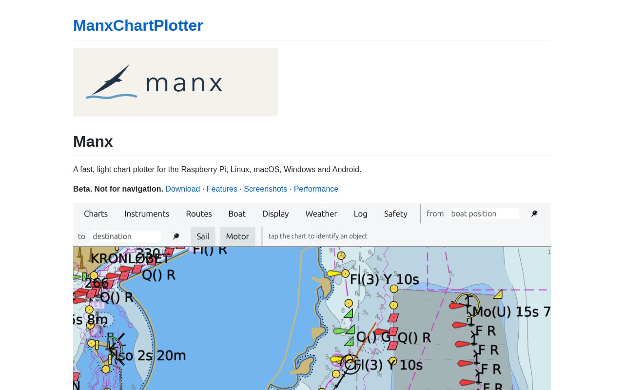Preview of ManxChartPlotter