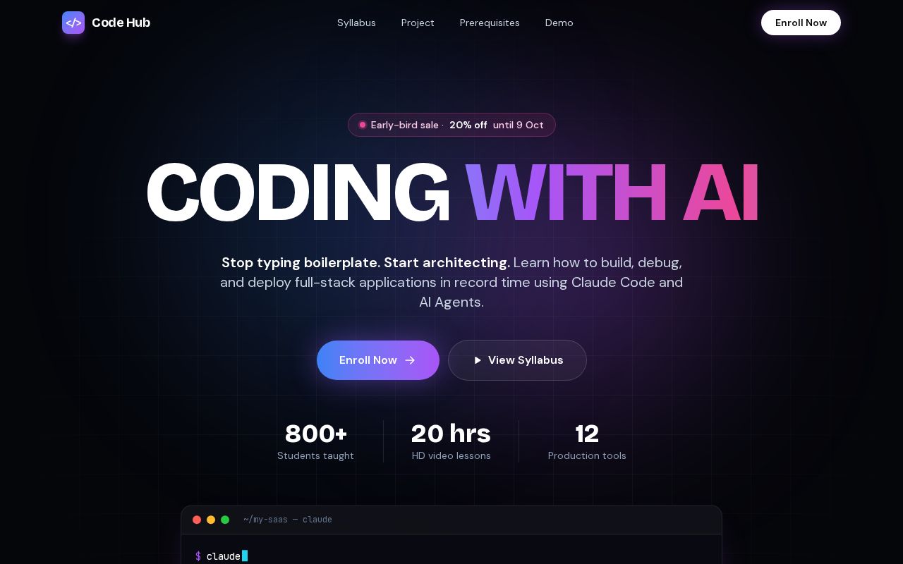Preview of Coding With Ai Preview