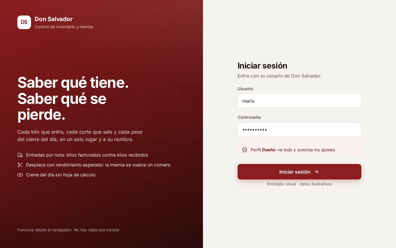 Preview of Don Salvador Prototipo