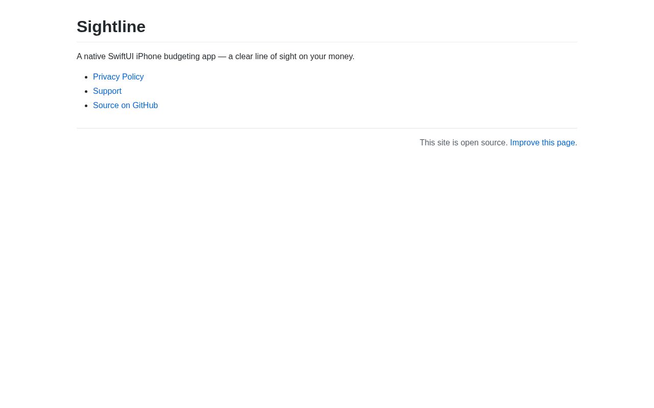 Preview of Sightline