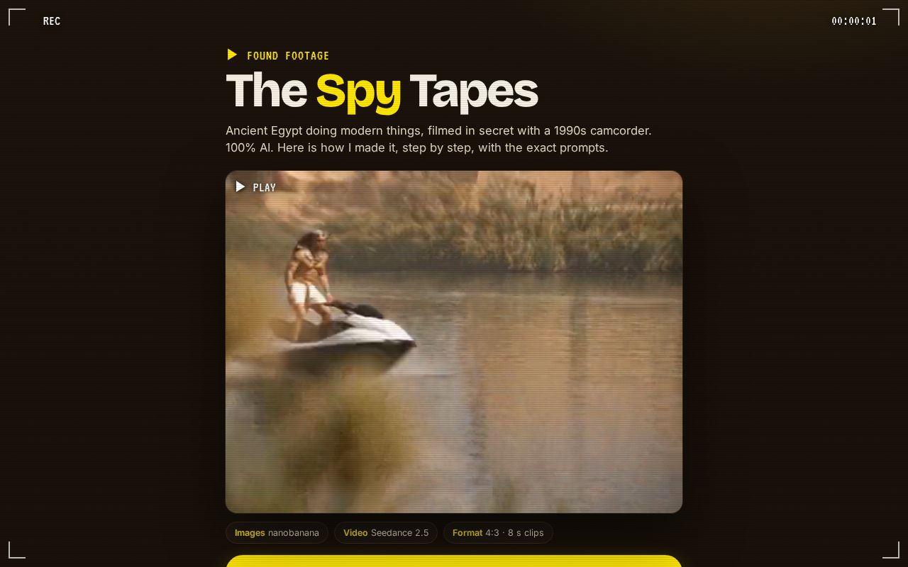 Preview of Spy Tapes