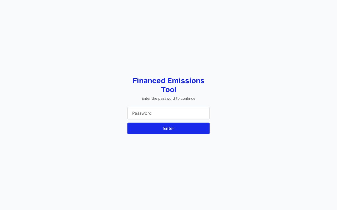 Preview of Bank-by-bank financed emissions estimator with per-bank emission factors — Topo Finance