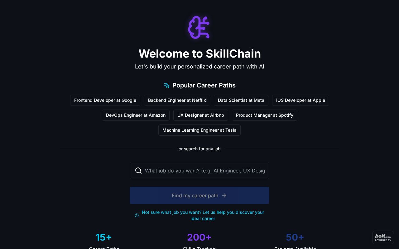 Preview of SkillChain