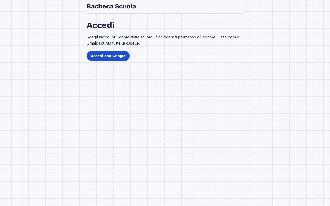 Preview of Bacheca