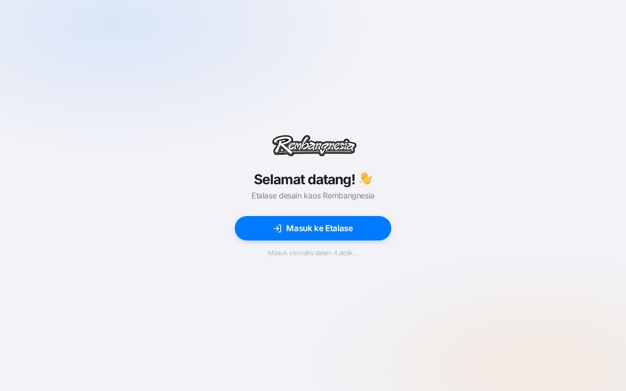 Preview of Halaman profil konveksi & sablon Rembangnesia — Sale, Kabupaten Rembang