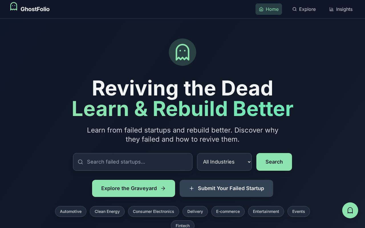Preview of GhostFolio