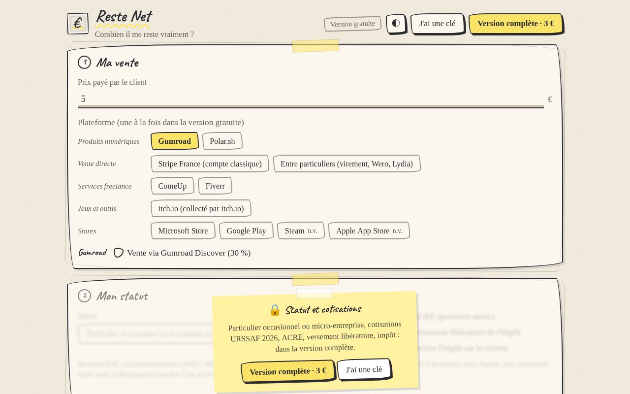 Preview of Reste Net