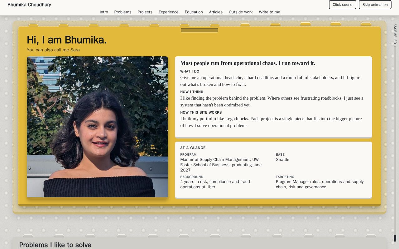 Preview of Bhummika Github Io