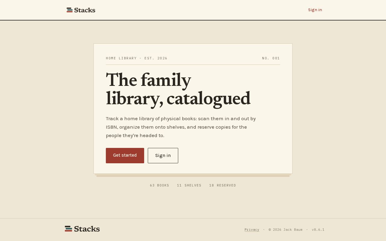 Preview of Stacks