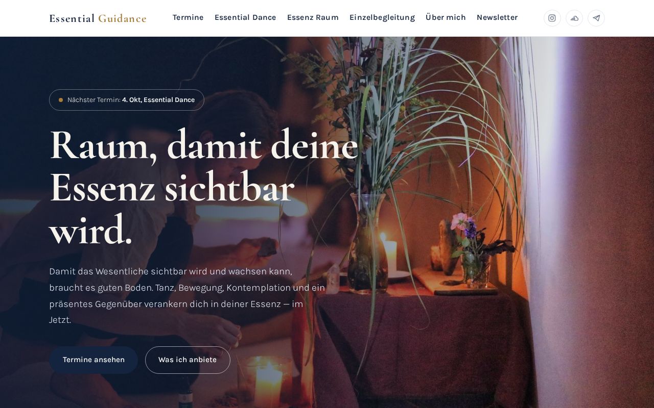 Preview of Website Essential Guidance