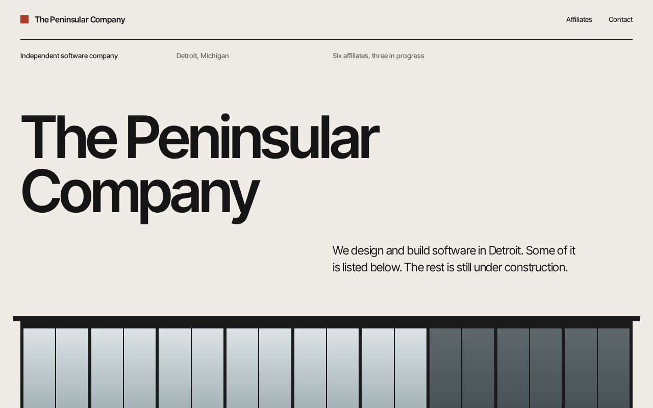 Preview of Thepeninsularcompany Github Io