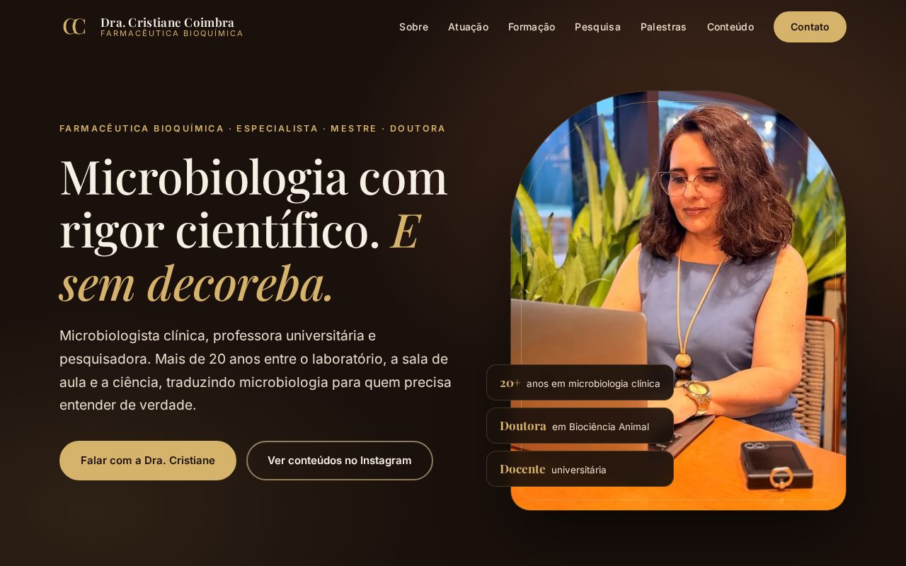 Preview of Dra Cristiane Coimbra