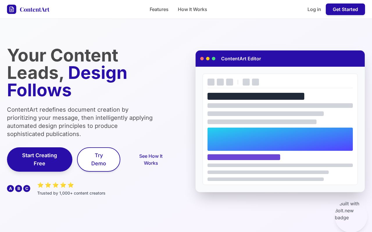 Preview of ContentArt