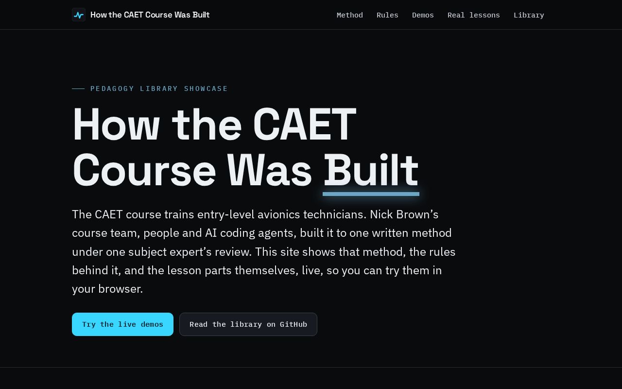 Preview of Pedagogy Library