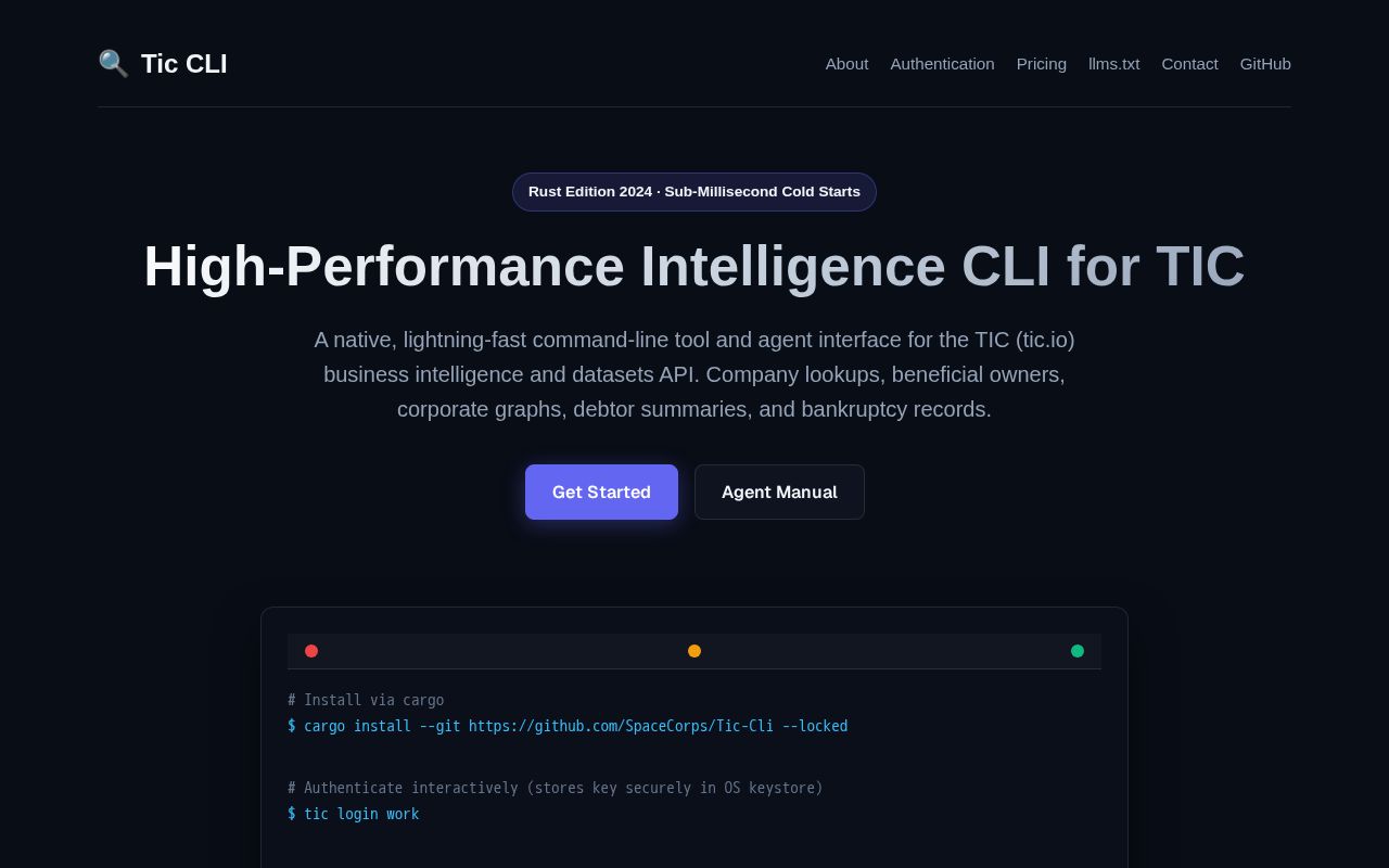Preview of Tic Cli