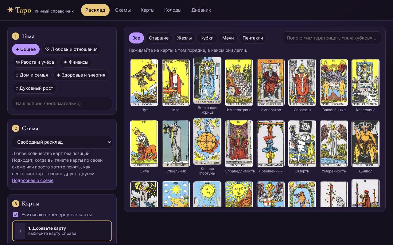 Preview of Tarot