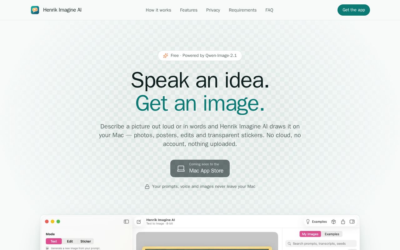 Preview of Henrik Imagine Ai Market