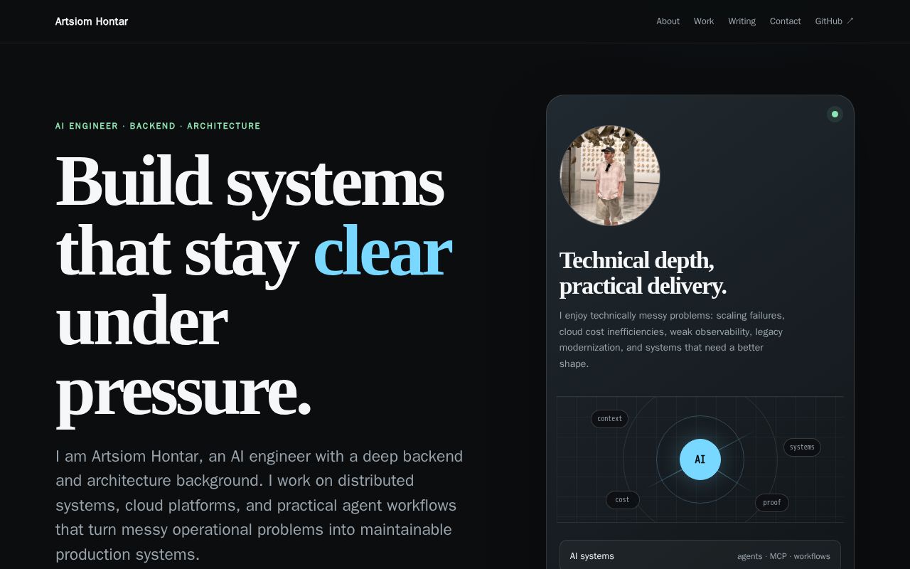 Preview of ArtemGontar Github Io
