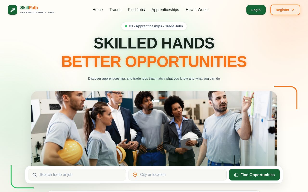 Preview of ITI Apprenticeship Portal