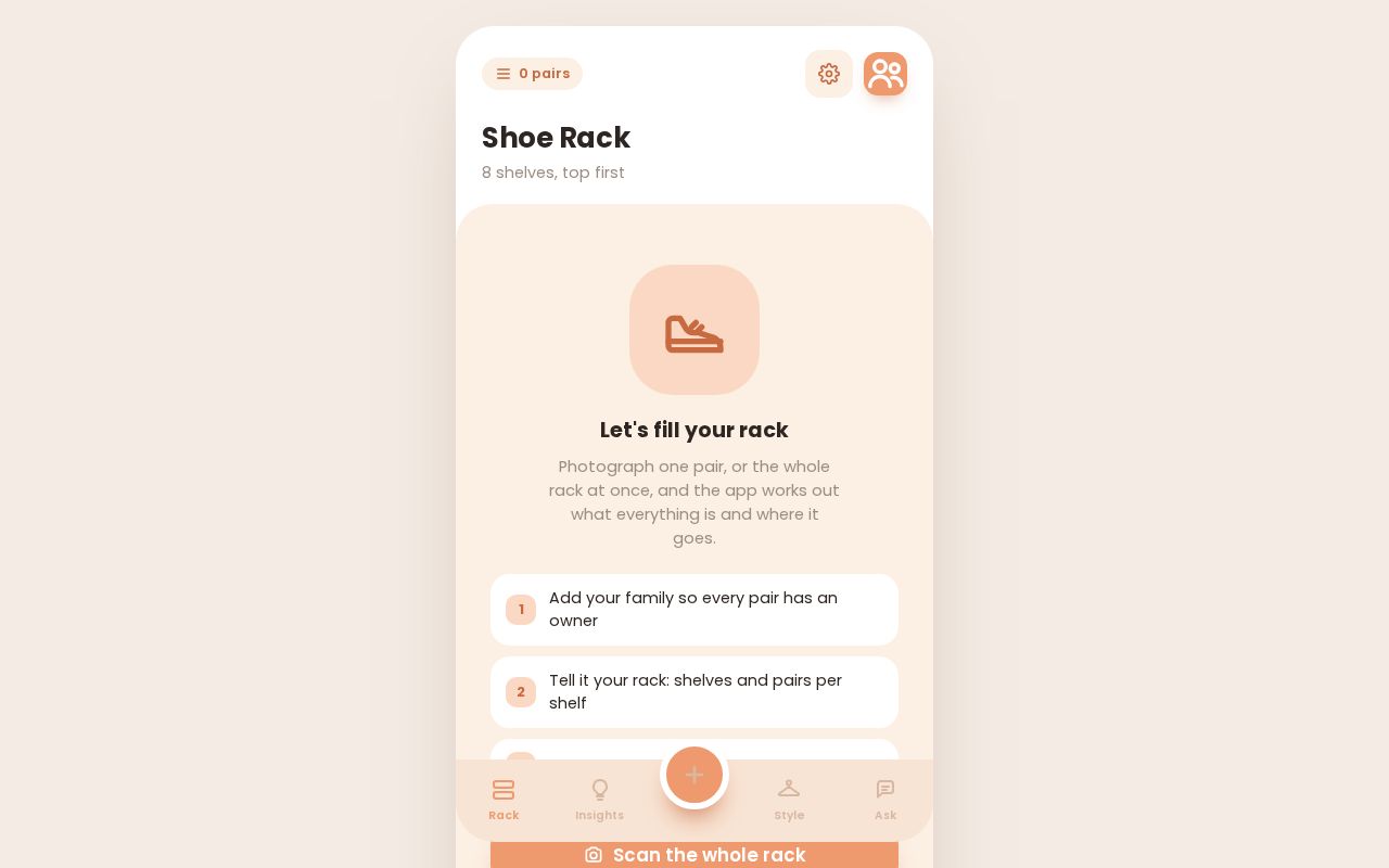 Preview of Shoe Rack