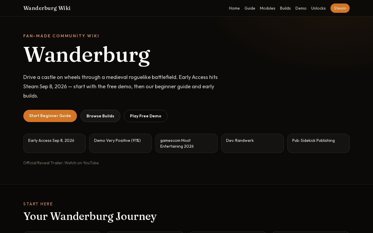 Preview of Wanderburg fan wiki (航海关卡4)