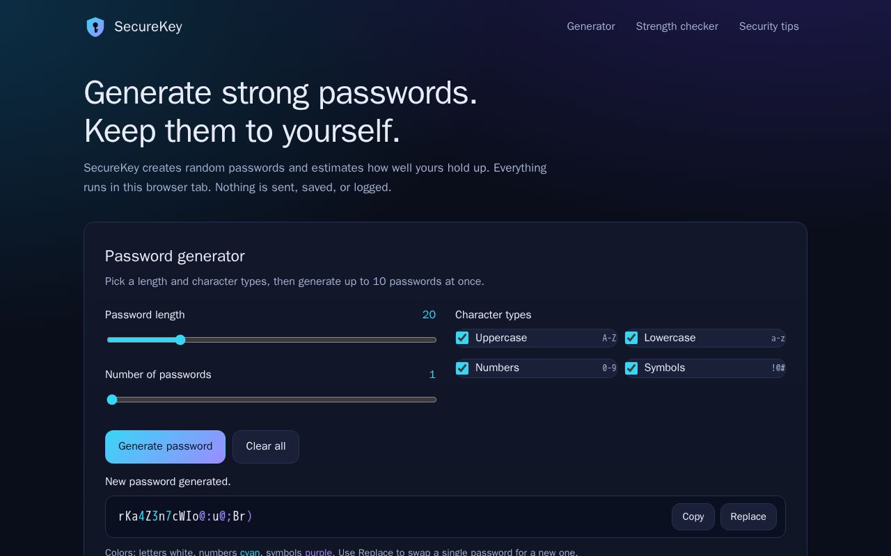 Preview of SecureKey
