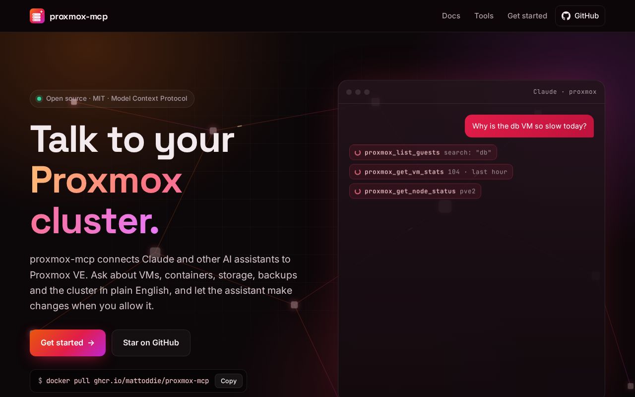 Preview of Proxmox Mcp