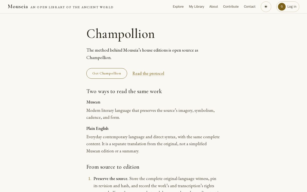 Preview of Champollion