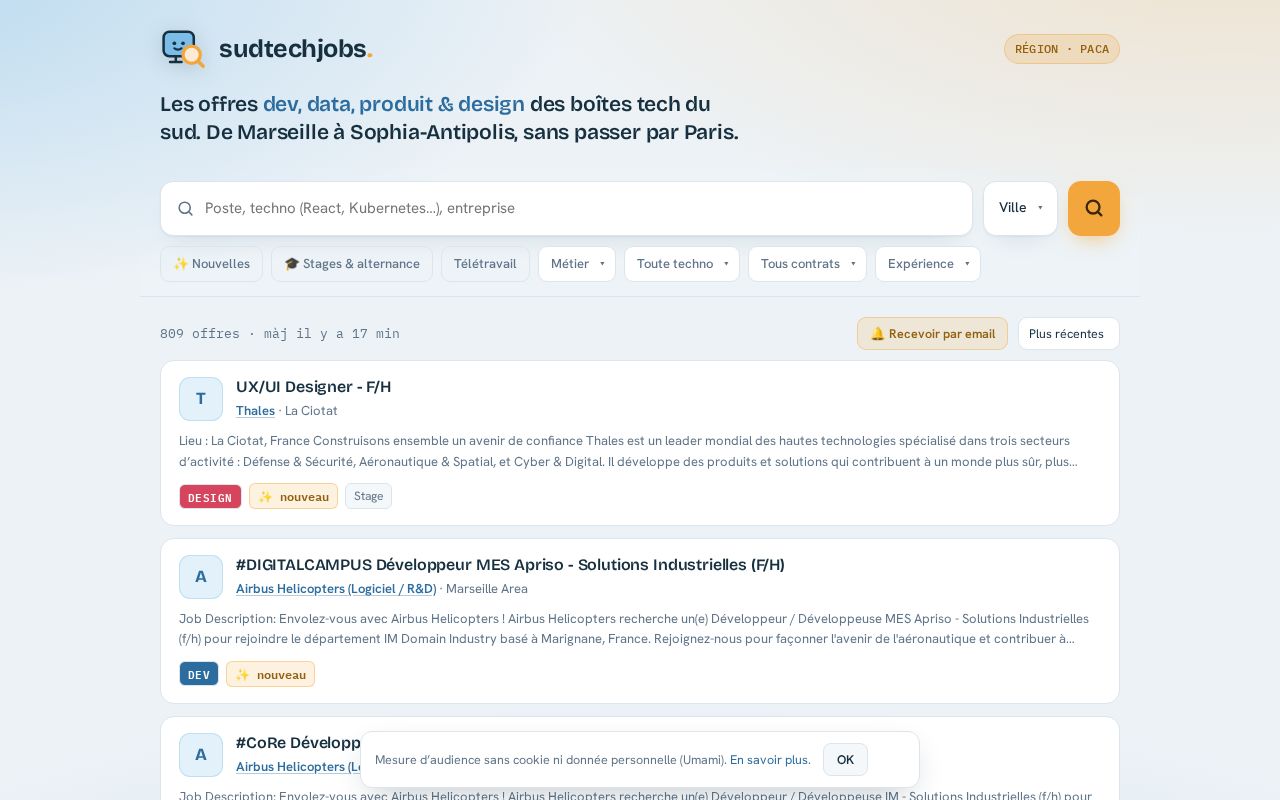 Preview of Tech Sud Jobs