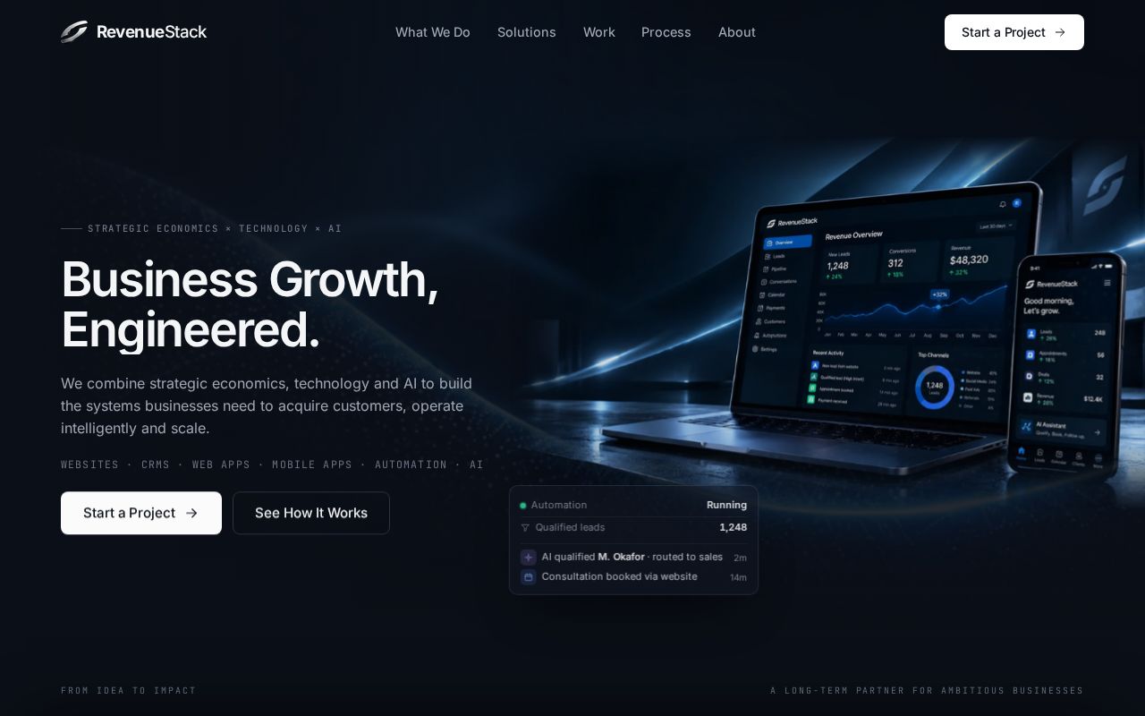 Preview of RevenueStack