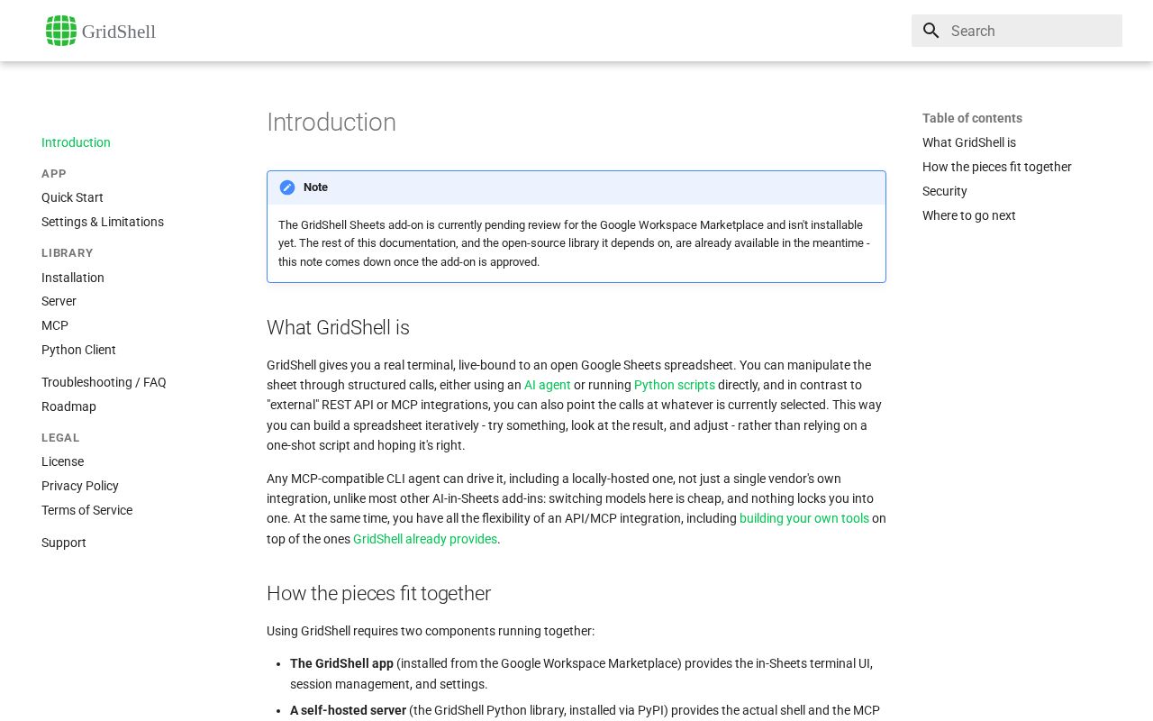 Preview of Gridshell App Github Io