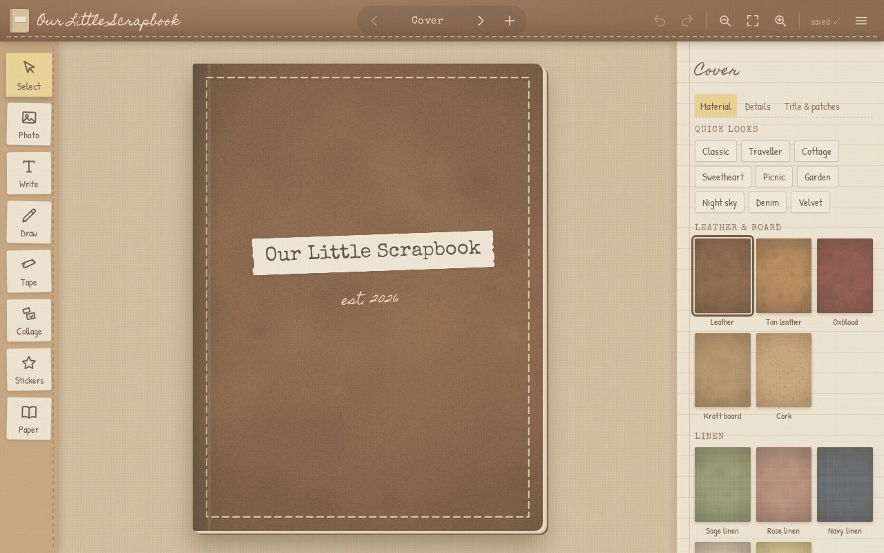 Preview of Scrapbook
