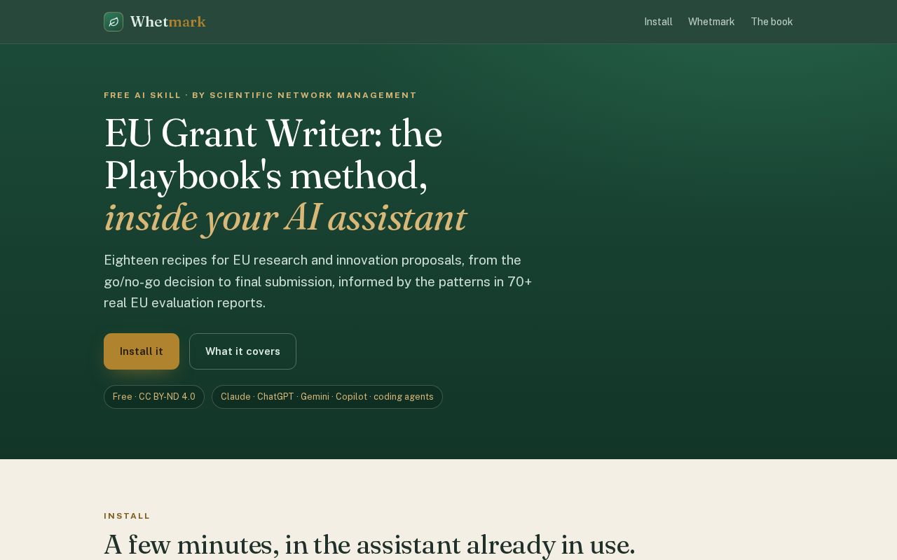 Preview of Eu Grant Writer