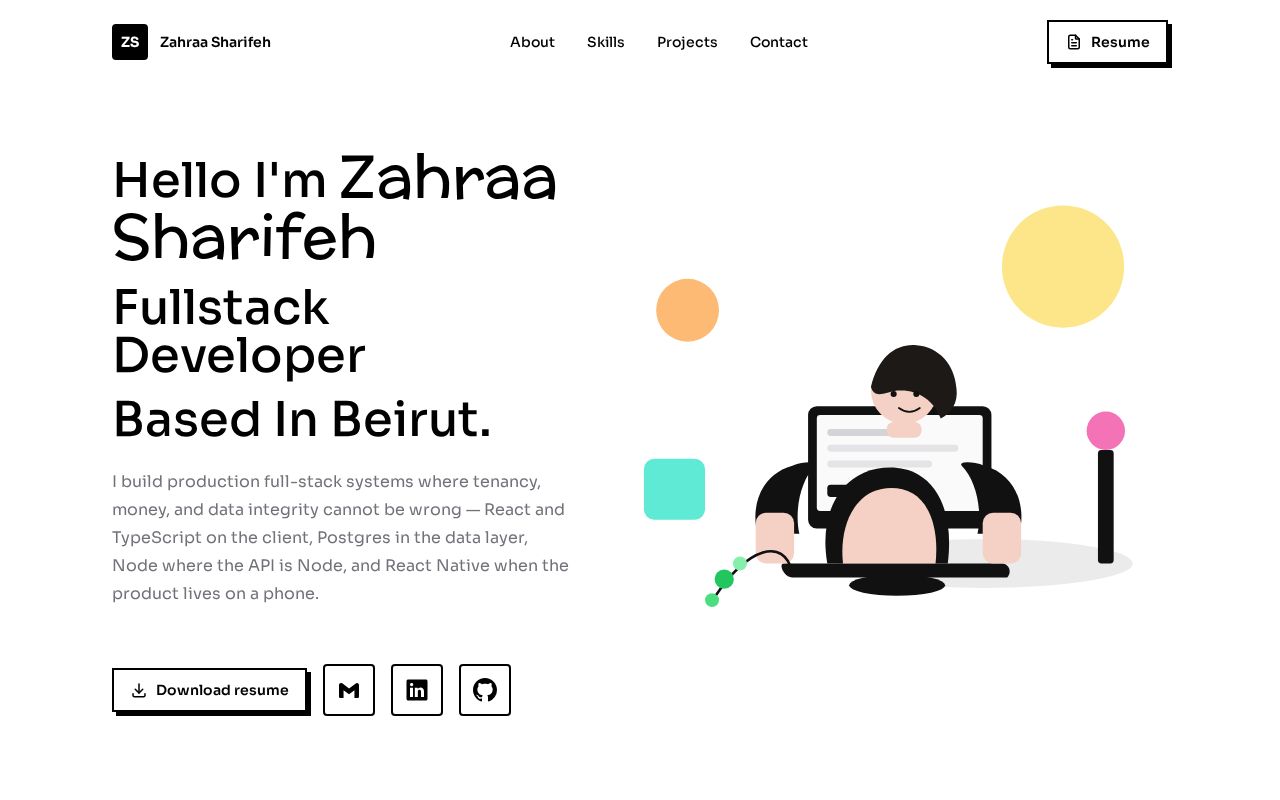 Preview of Zahraa Portfolio