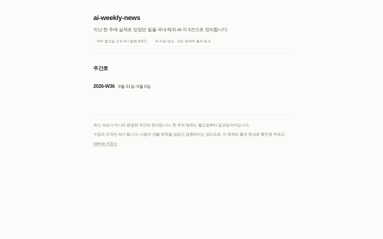 Preview of Ai Weekly News