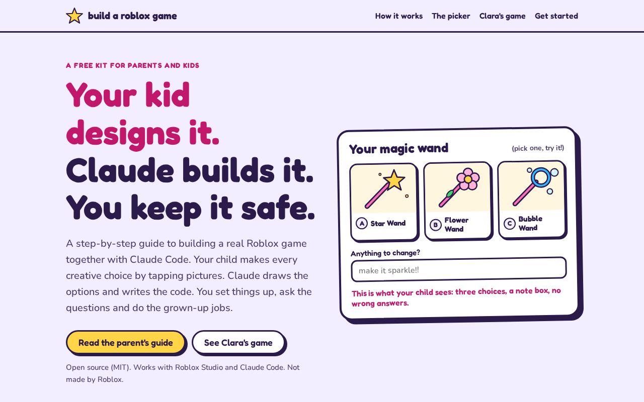 Preview of Build A Roblox Game