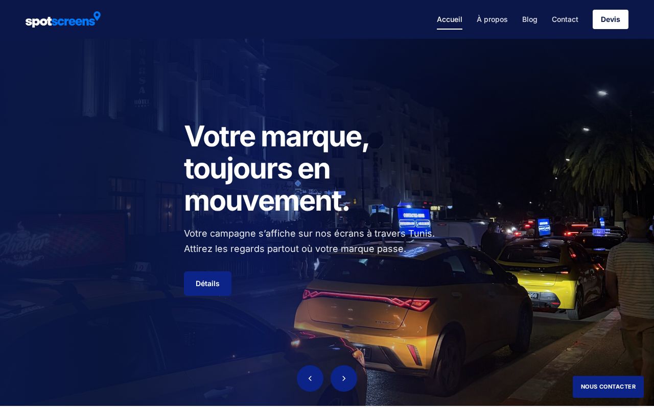 Preview of Spotscreens Site