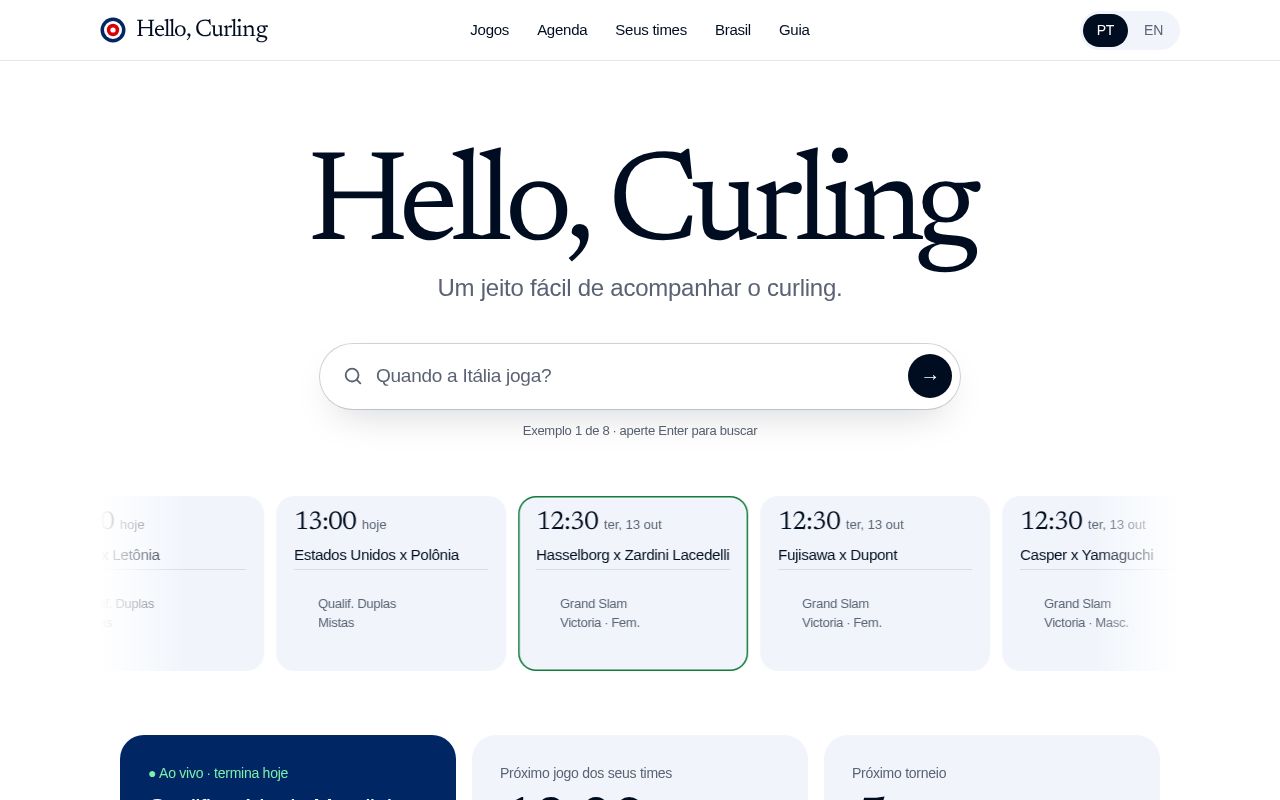 Preview of Hello Curling