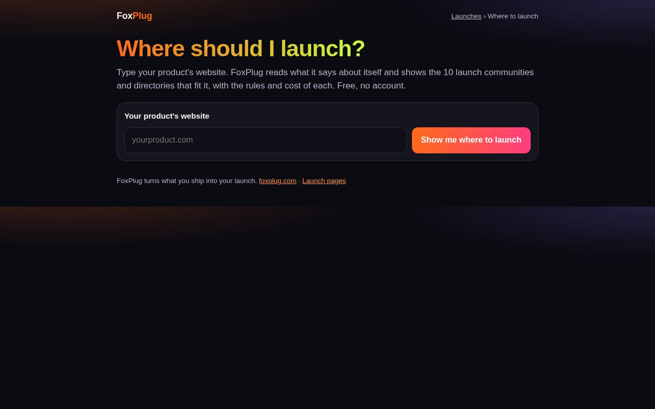 Preview of Awesome Launch Directories