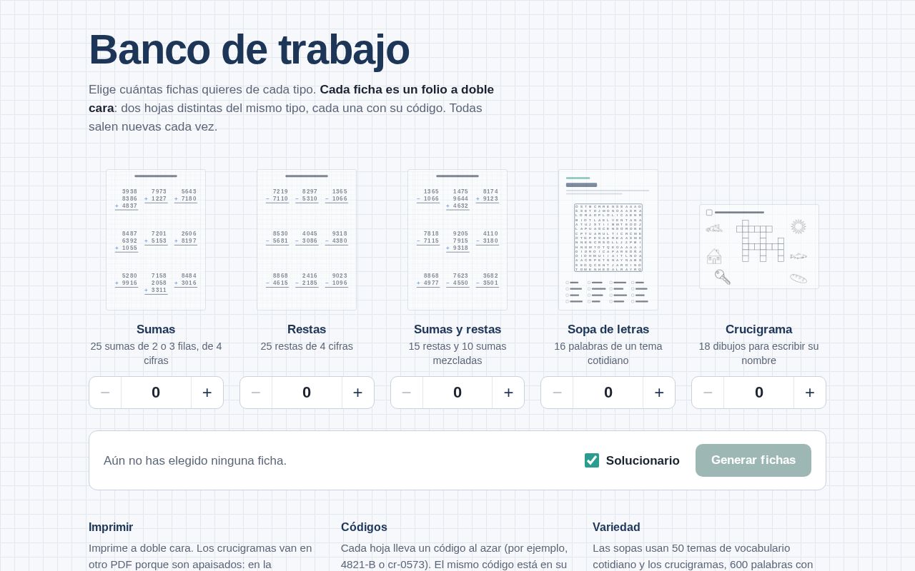 Preview of Banco De Trabajo