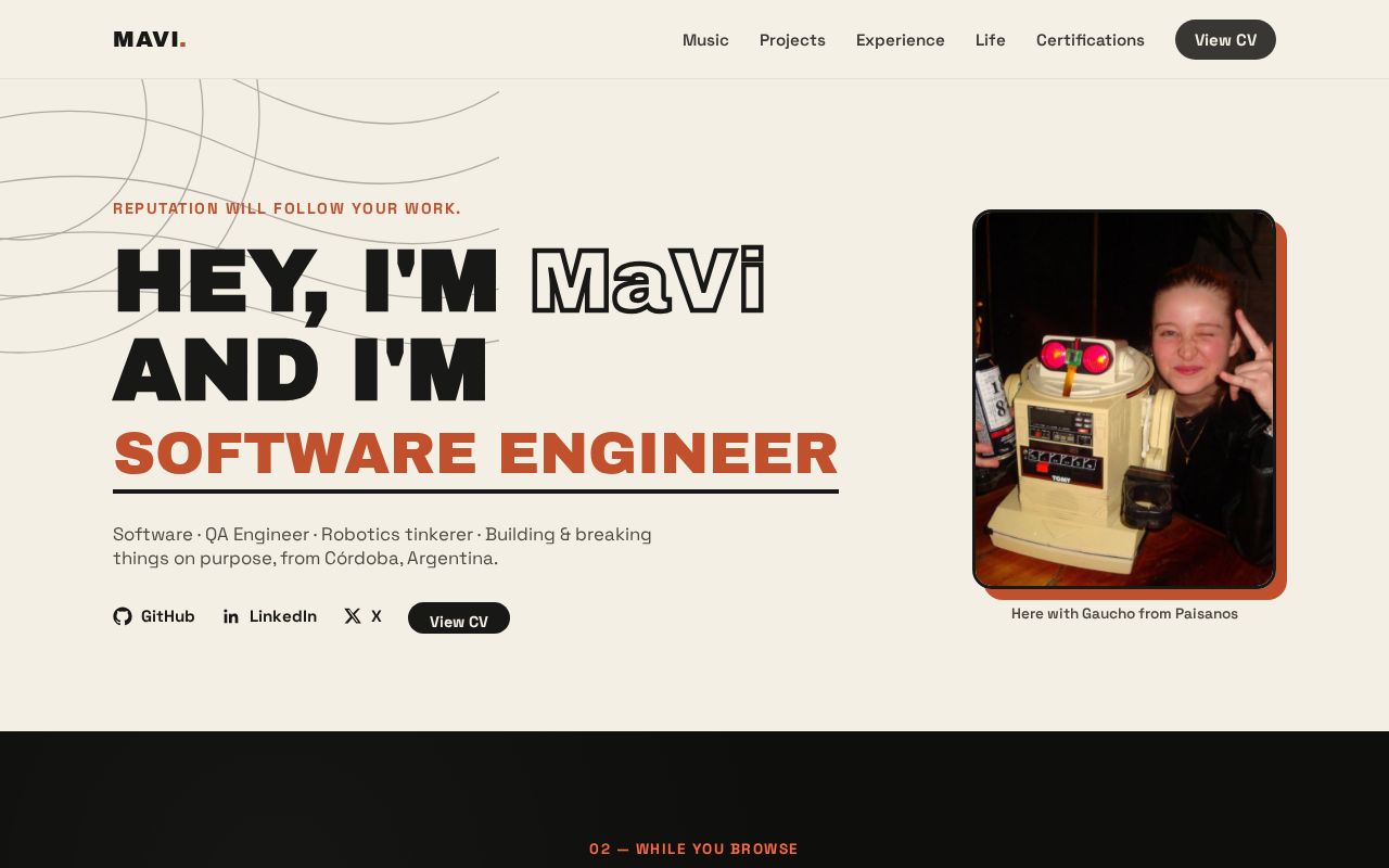 Preview of take a look at my web portfolio!