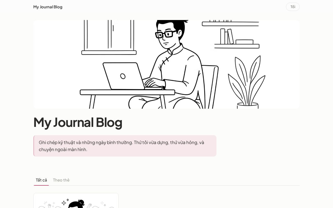 Preview of Journey Blog