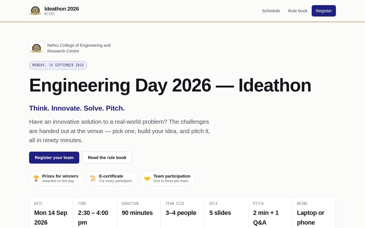 Preview of Ideathone
