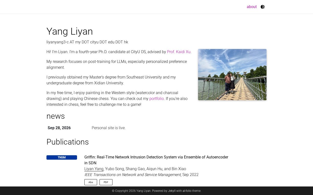 Preview of Liyan Github Io