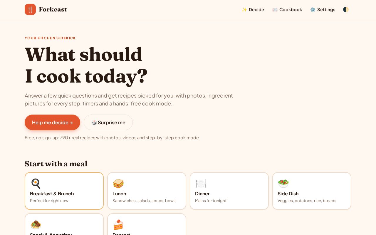 Preview of Forkcast