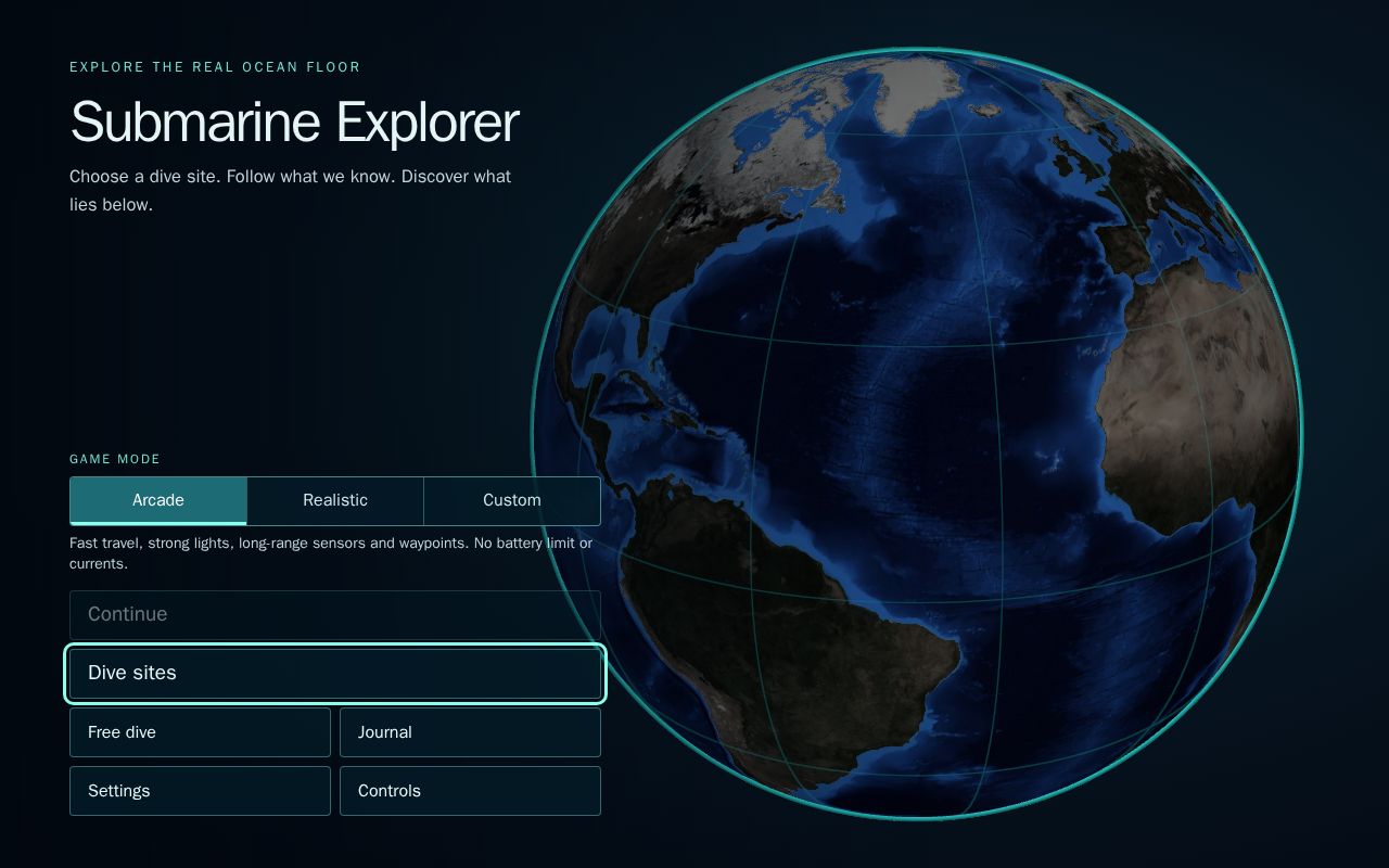 Preview of Submarine Explorer