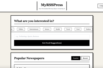 Preview of MyRSSPress